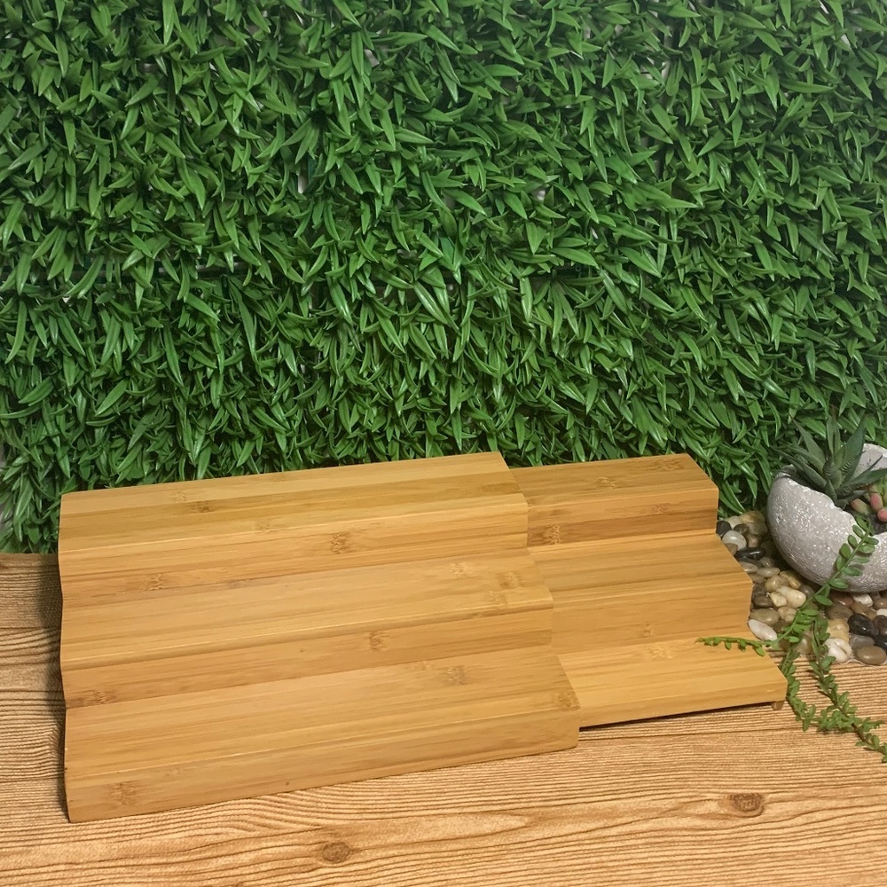 Expandable Wooden Tier Display Storage Organizer